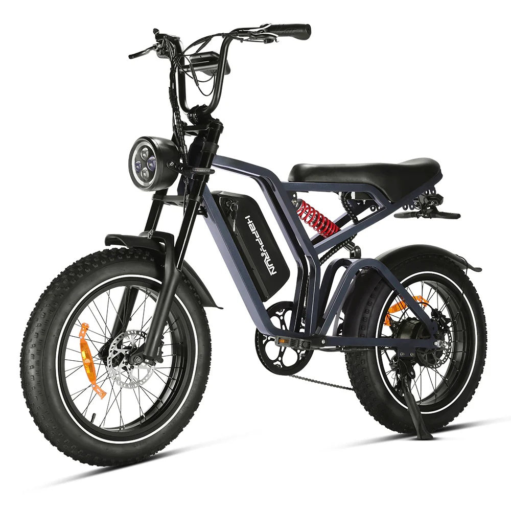 HappyRun Tank G60 Pro Moped Style Electric Bike
