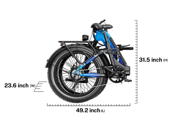 HeyBike Horizon - Fat-Tire, Foldable, Step-Thru E-BIke