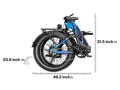 HeyBike Horizon - Fat-Tire, Foldable, Step-Thru E-BIke