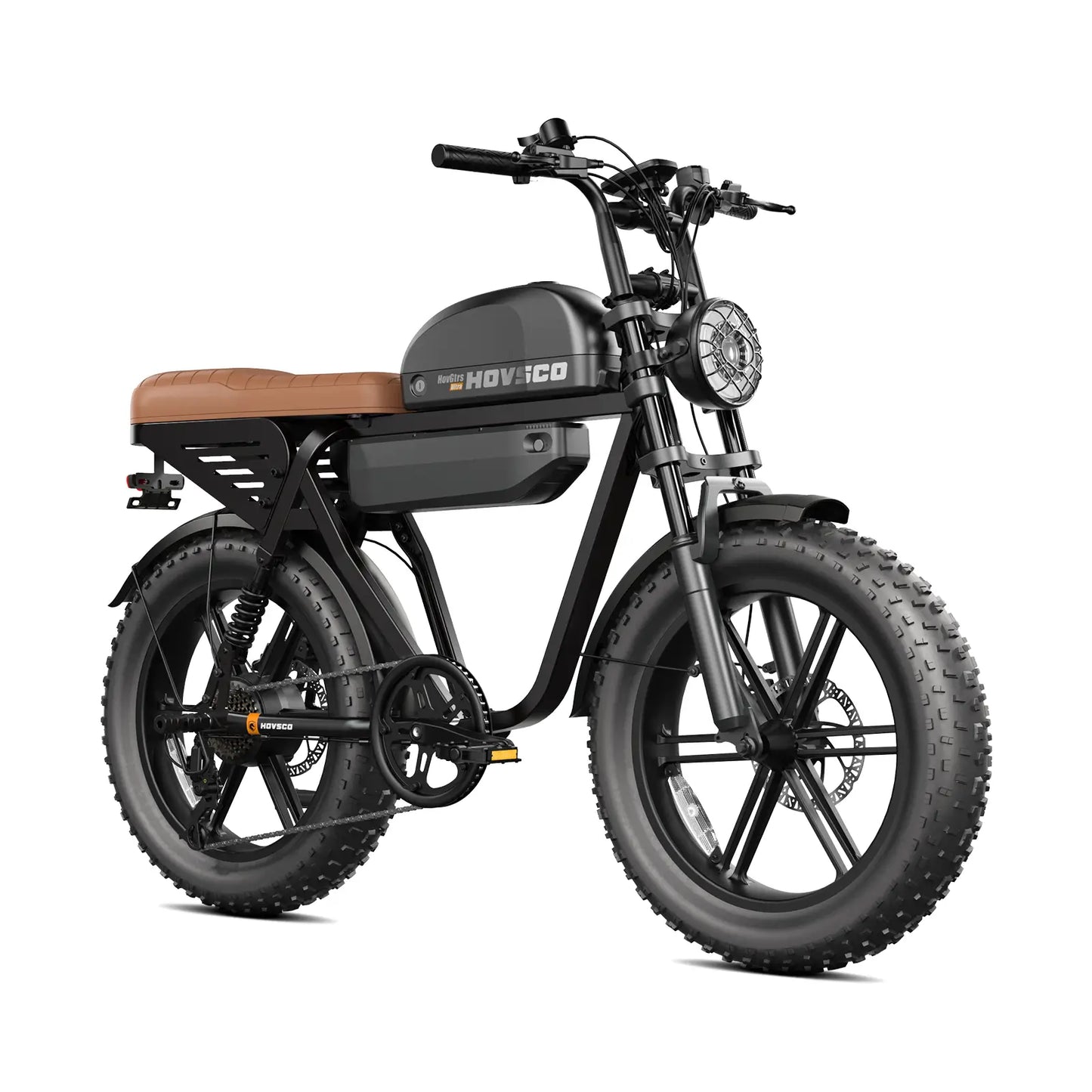 HOVSCO™   HovGtrs   Ultra   1500W   Long   Range   Moped-Style   Electric   Bike