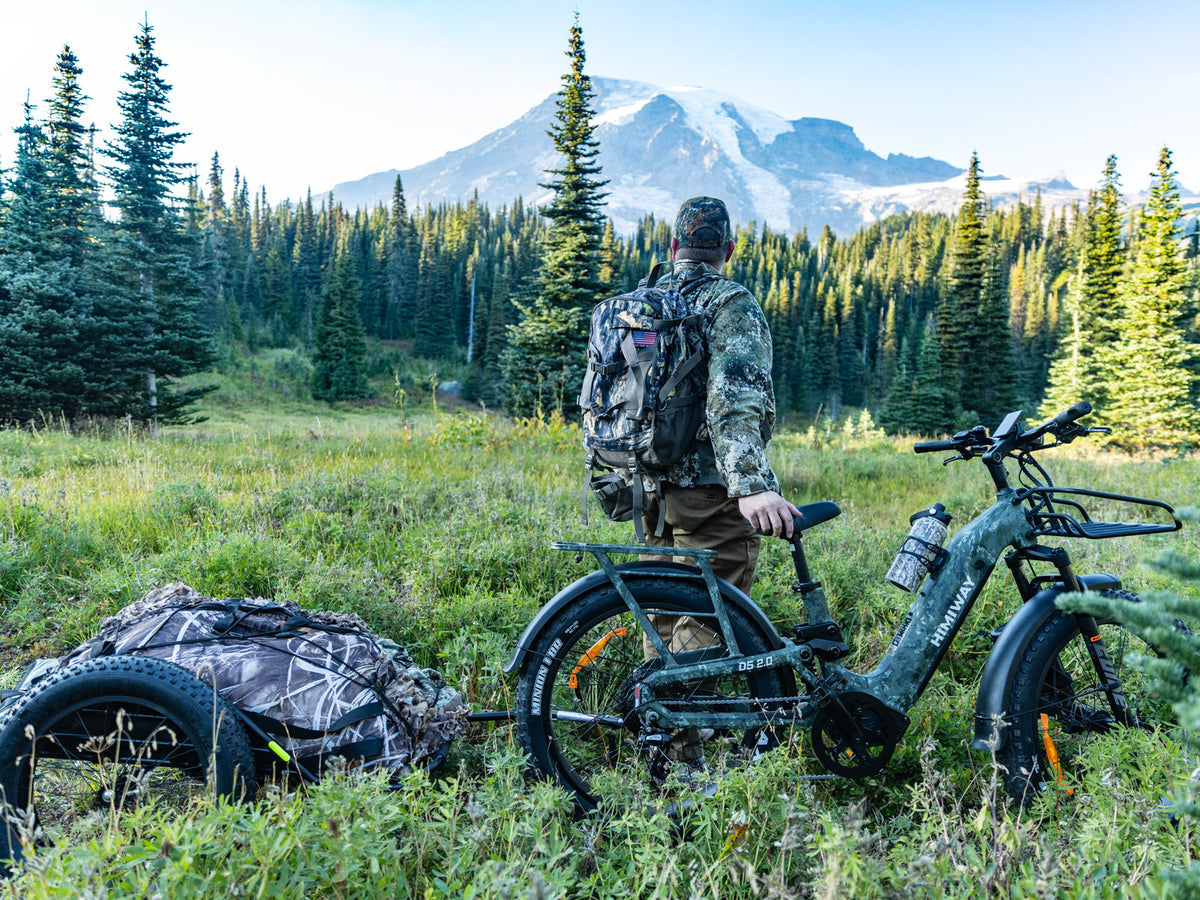 Himiway D5 2.0 Camo eBike, Hunting Fat-Tire Electric Bike