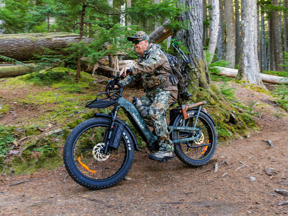 Himiway D5 2.0 Camo eBike, Hunting Fat-Tire Electric Bike