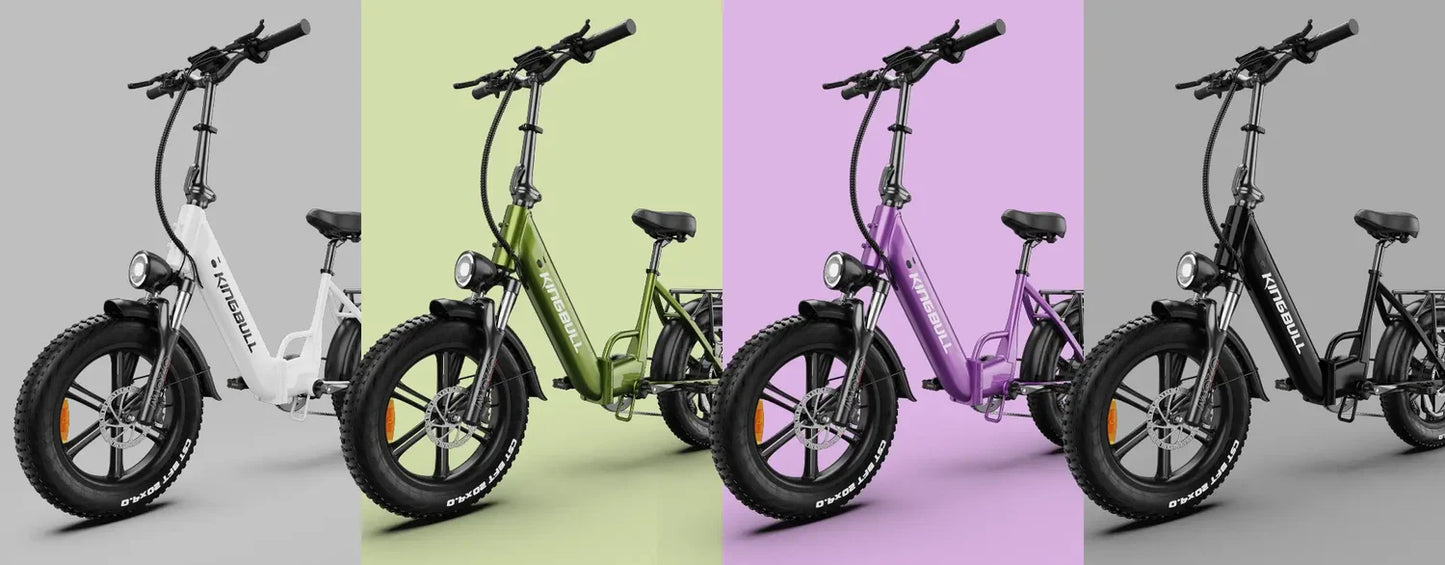 KingBull Literider 2.0 | All Terrain Folding Electric Fat Bike