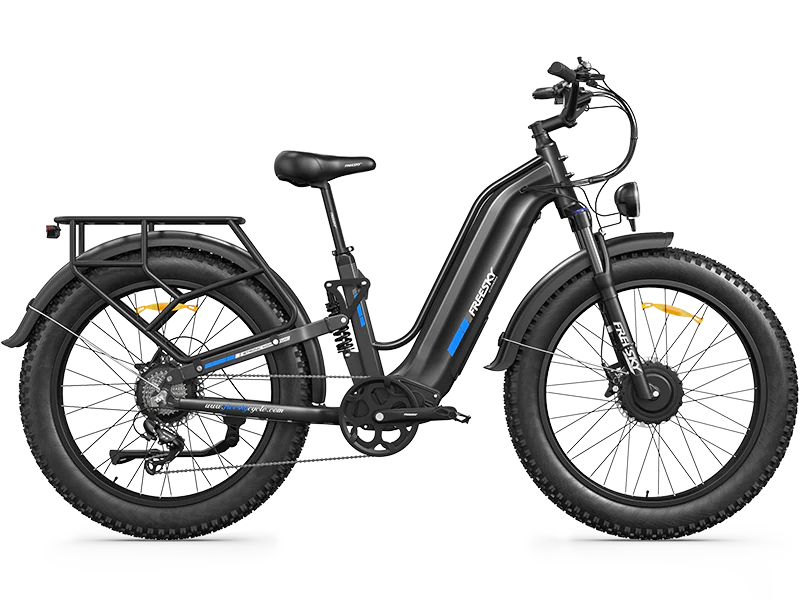 FREESKY Ranger Air M-540 Dual Motor, Step-Thru, Fat-Tire Electric Bike