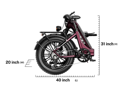 HeyBike Ranger S 2.0 - Fat-Tire, Foldable, Step-Thru E-BIke