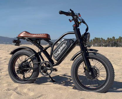 Euybike S4 Pro Max on the beach