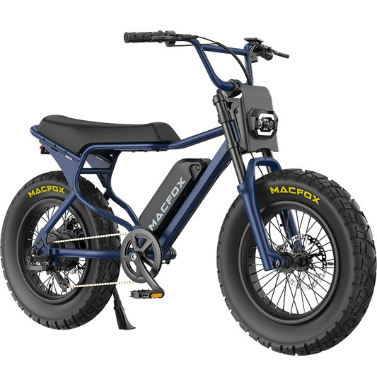 Macfox X7 - Moped Style Fat-Tire E-Bike